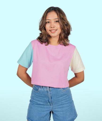 Marshmallow Oversized Crop Top